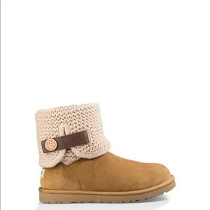 Ugg Shaina Knit Boots Size 9